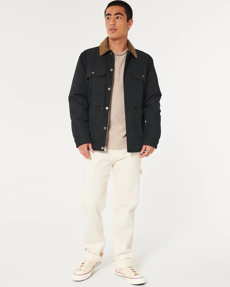 Hollister Corduroy Collar Chore Jacket Mall of America