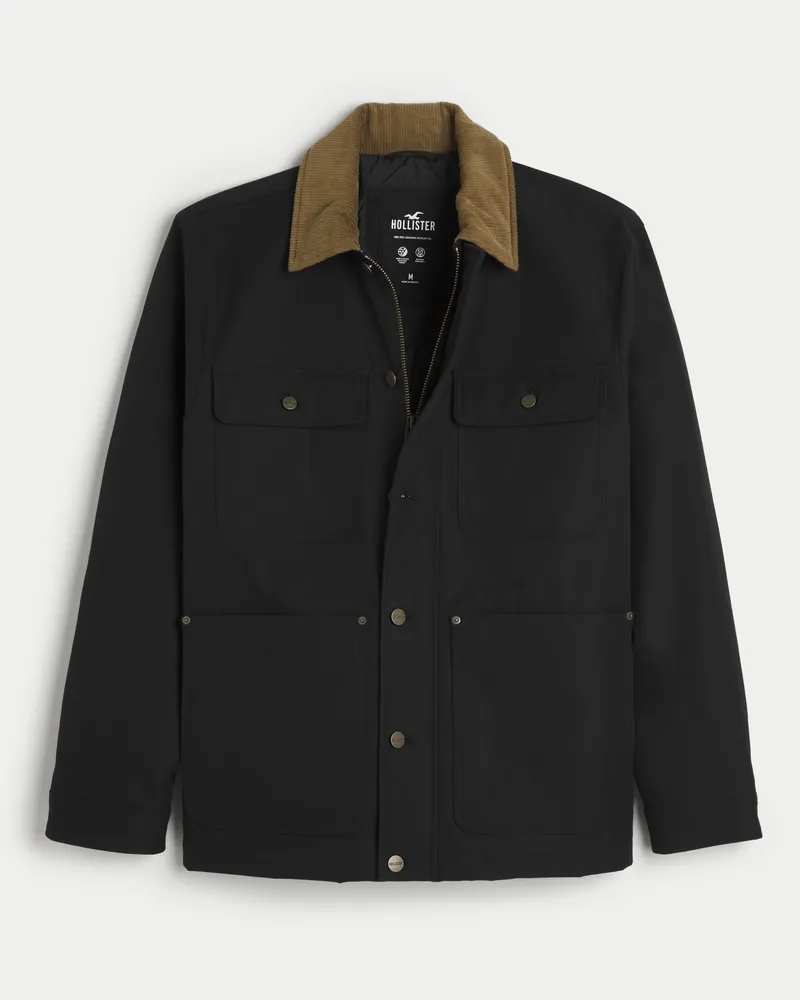 Hollister corduroy deals jacket