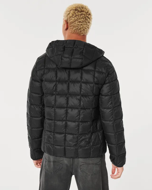 Lightweight puffer jacket hollister new arrivals
