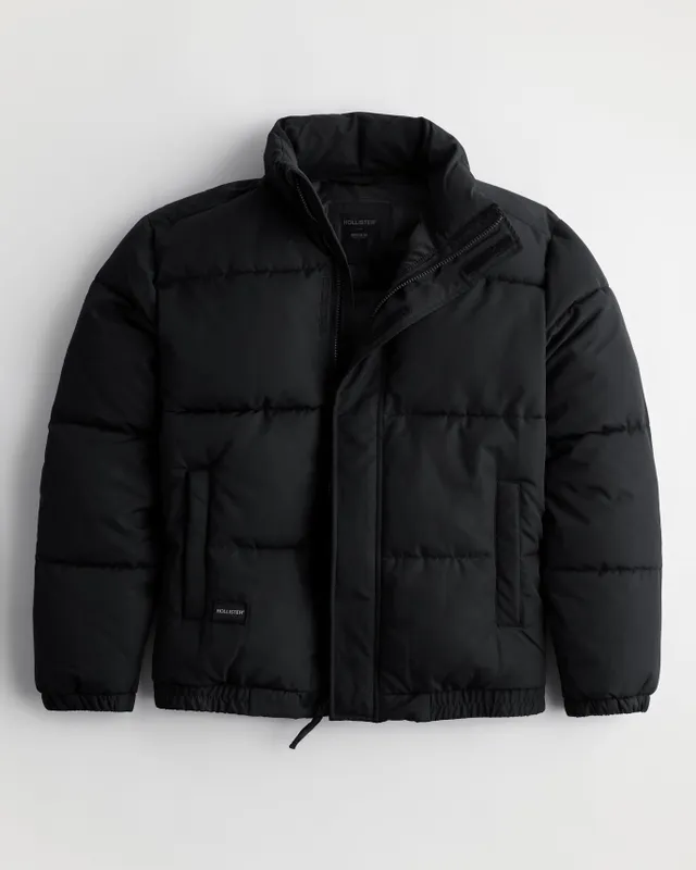 Mock neck puffer jacket 2025