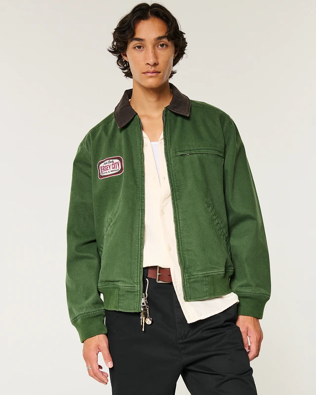Hollister Zip-Up Workwear Jacket | Liberty Center