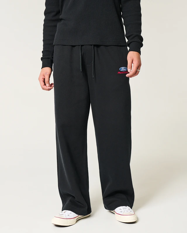 Hollister Ford Racing Graphic Super Baggy Sweatpants