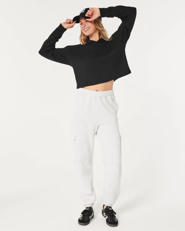 Hollister online waffle hoodie