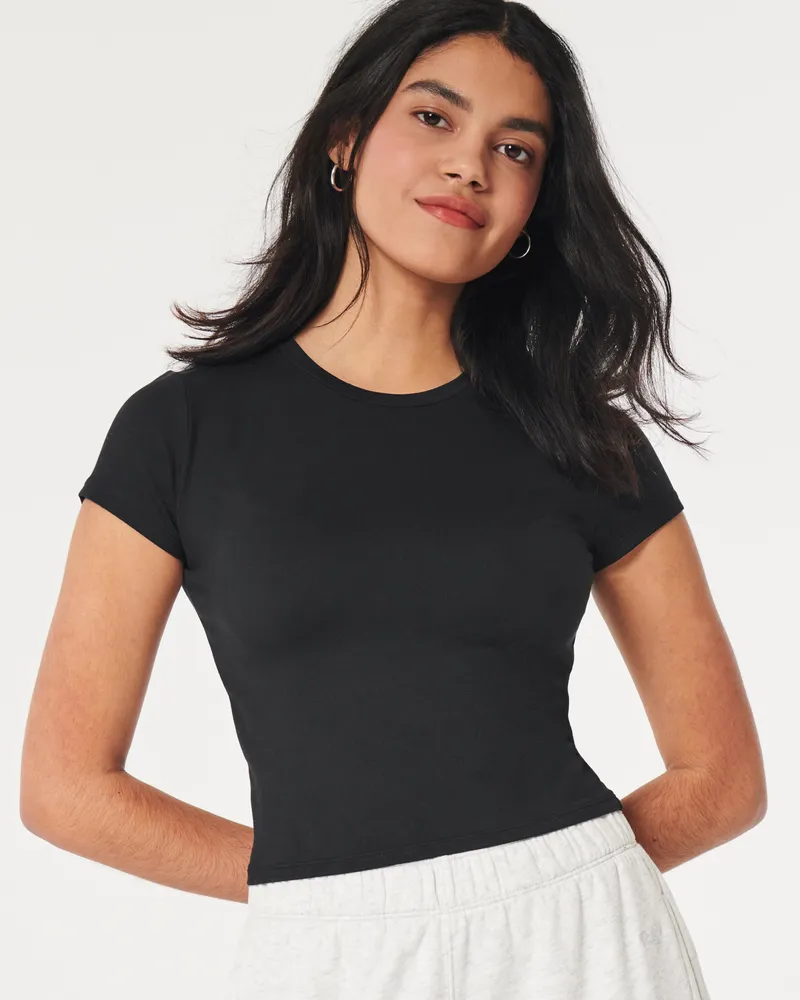 Hollister crew neck tee top
