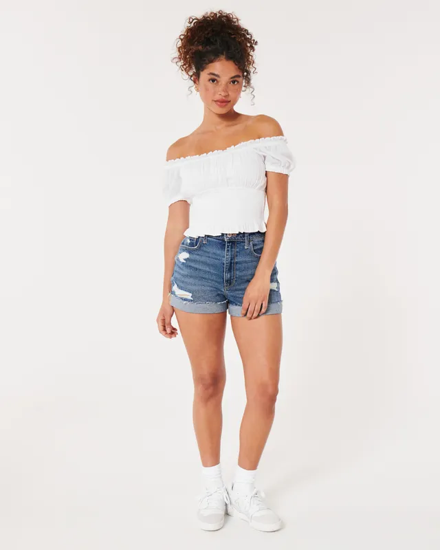 Hollister one shoulder top online