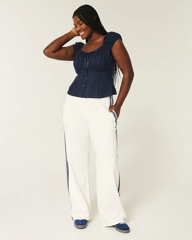 Hol Off-the-Shoulder Pintuck Blouse at Foxvalley Mall in Aurora, IL