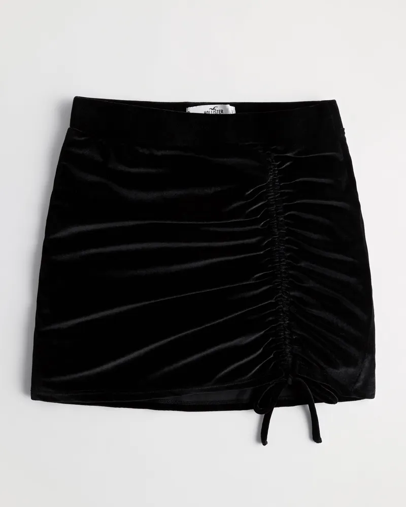 Hollister Ultra High Rise Cinched Shine Mini Skirt Halifax