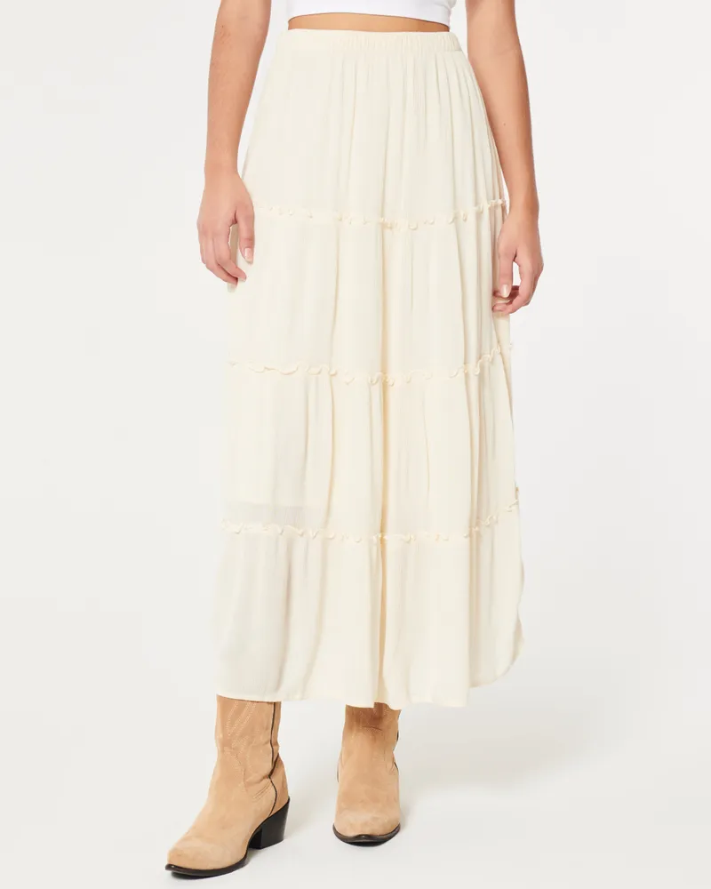White on sale skirt hollister