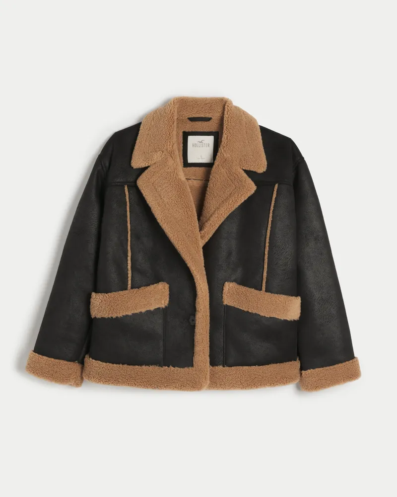 Hollister outlet biker jacket