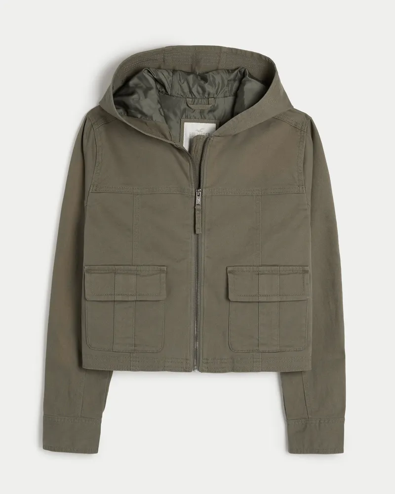 Hollister sales utility jacket