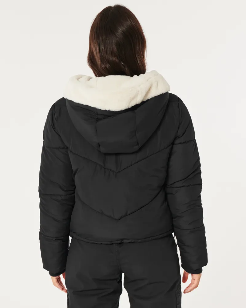 Ultimate hooded puffer jacket outlet