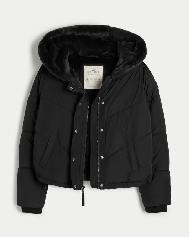 Hollister on sale bubble coat