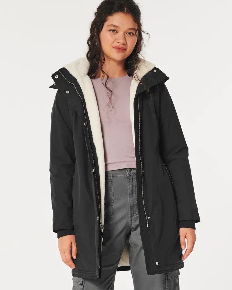 Hollister shop lined parka