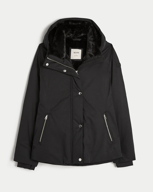 Hol Faux Fur-Lined All-Weather Jacket at Hamilton Place in