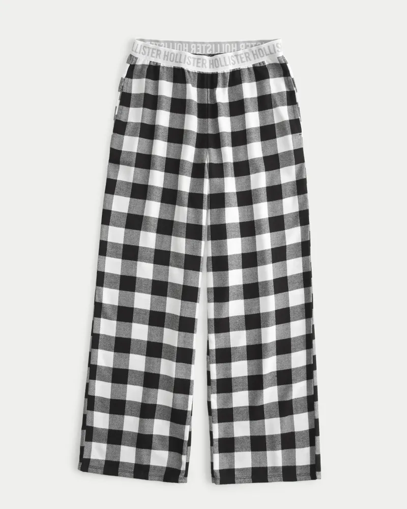 Hollister plaid pj new arrivals pants
