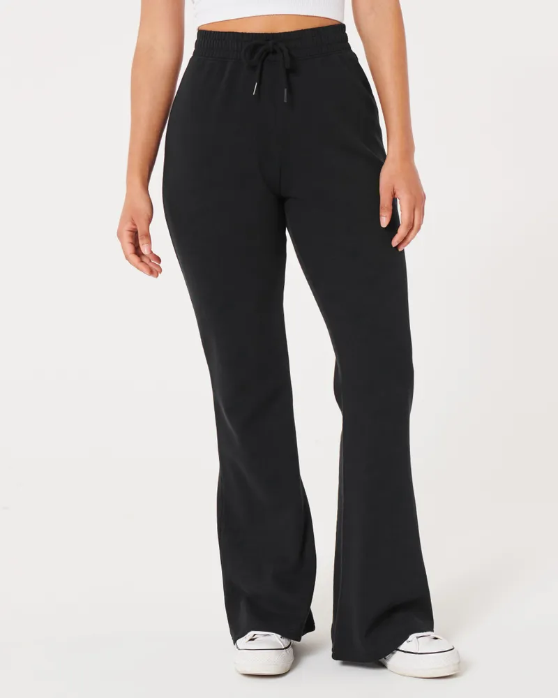 Hollister high rise fleece joggers online