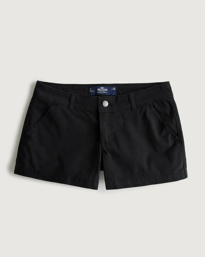 Low rise chino shorts outlet