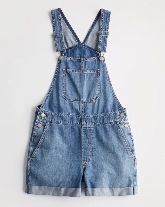 Hollister cheap overalls shorts
