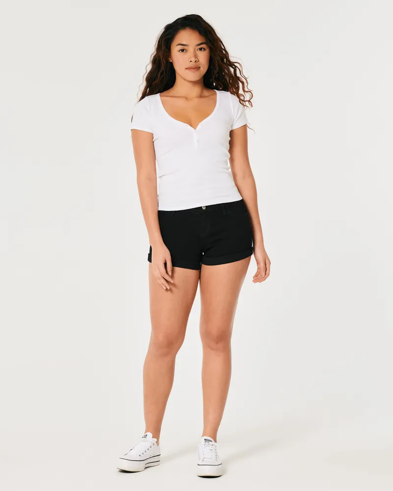 Hollister curvy shorts clearance