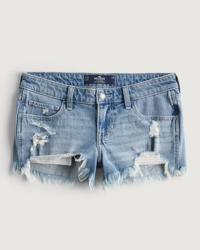 Hollister low rise shop boyfriend shorts