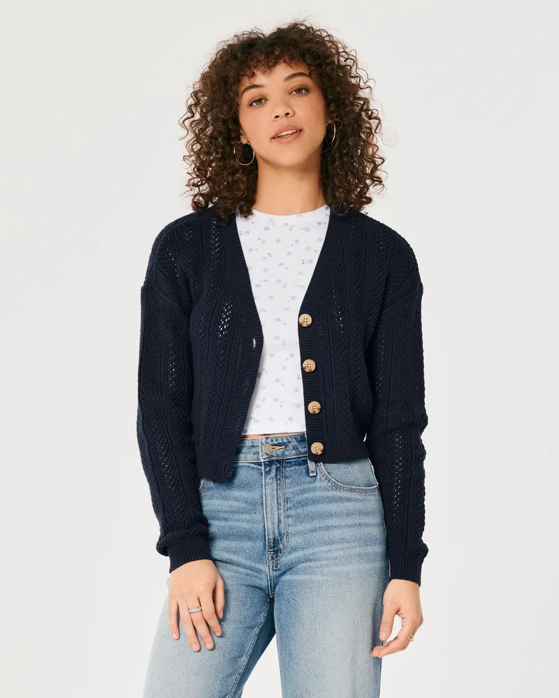 Hollister boyfriend cardigan shop