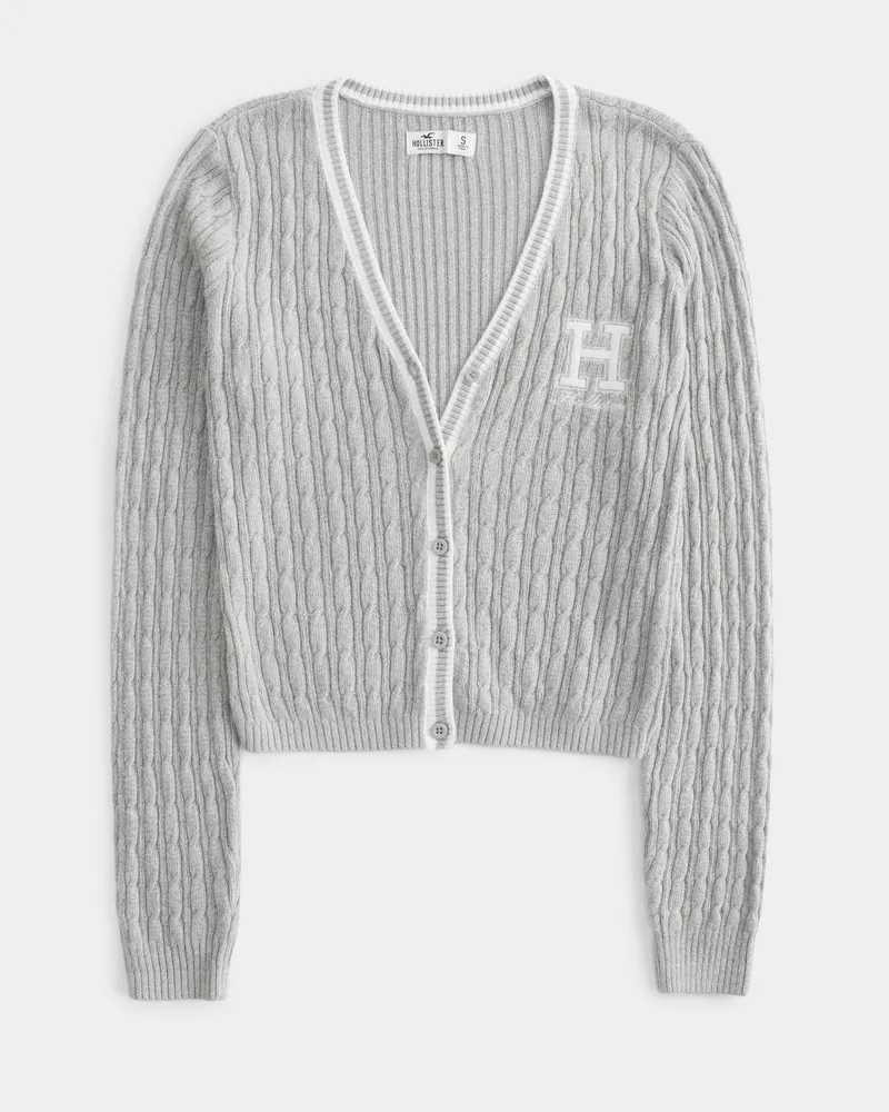 Hollister shop grey cardigan