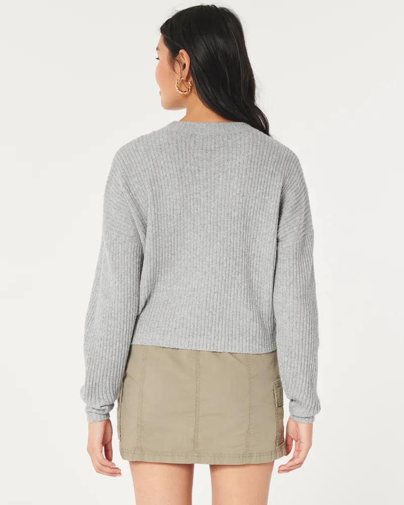 Crew neck on sale sweater hollister