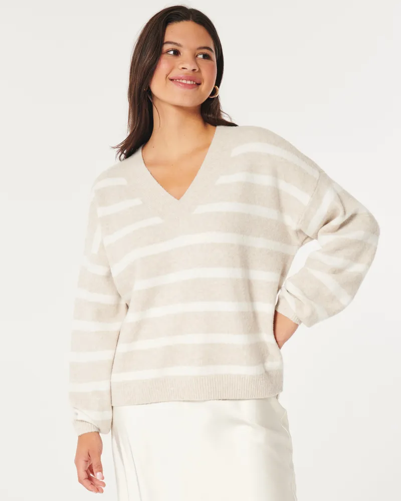 Hollister Easy Cozy V Neck Sweater Mall of America