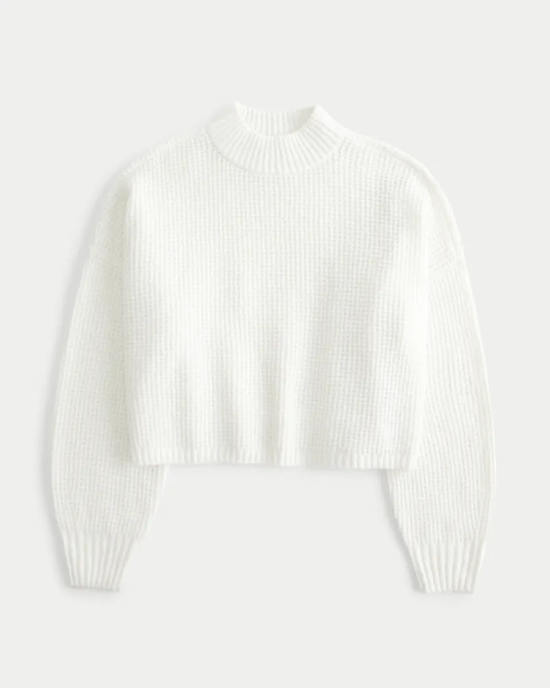 Hollister Easy Mock Neck Fair Isle Sweater CoolSprings Galleria