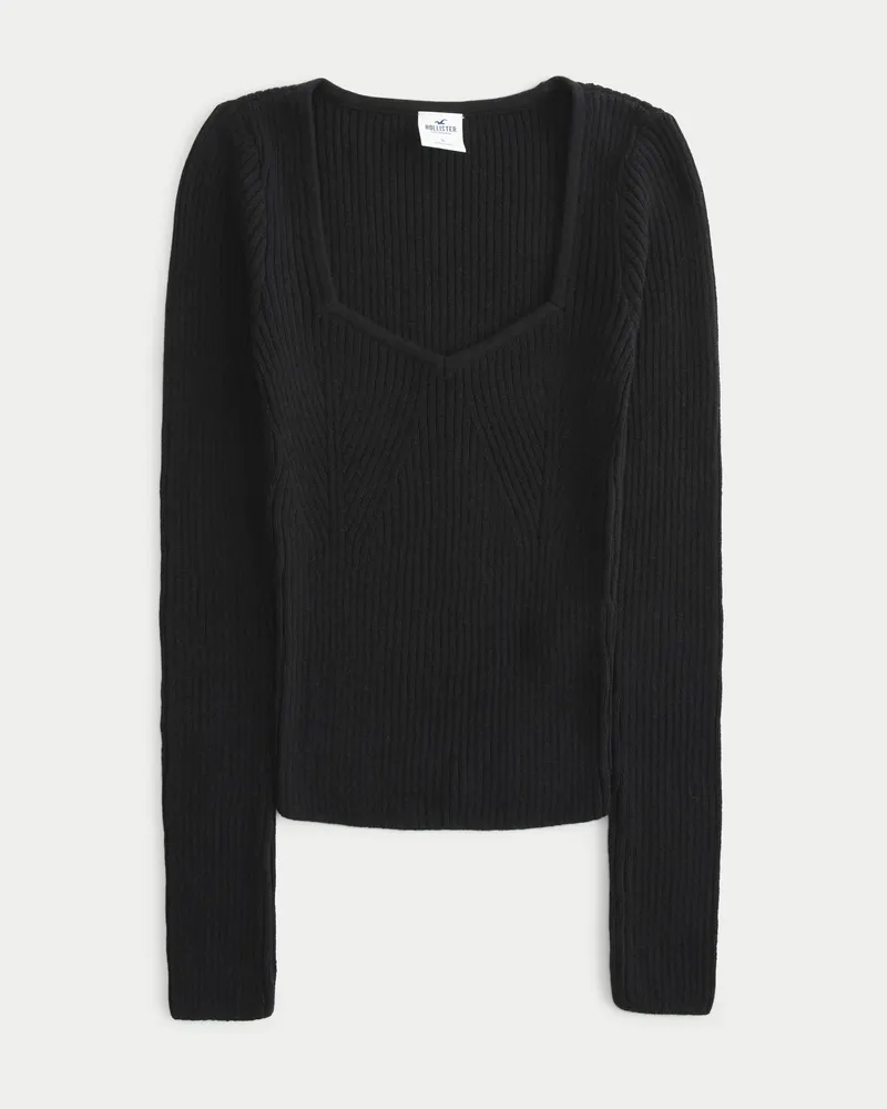 Hollister black sweater online