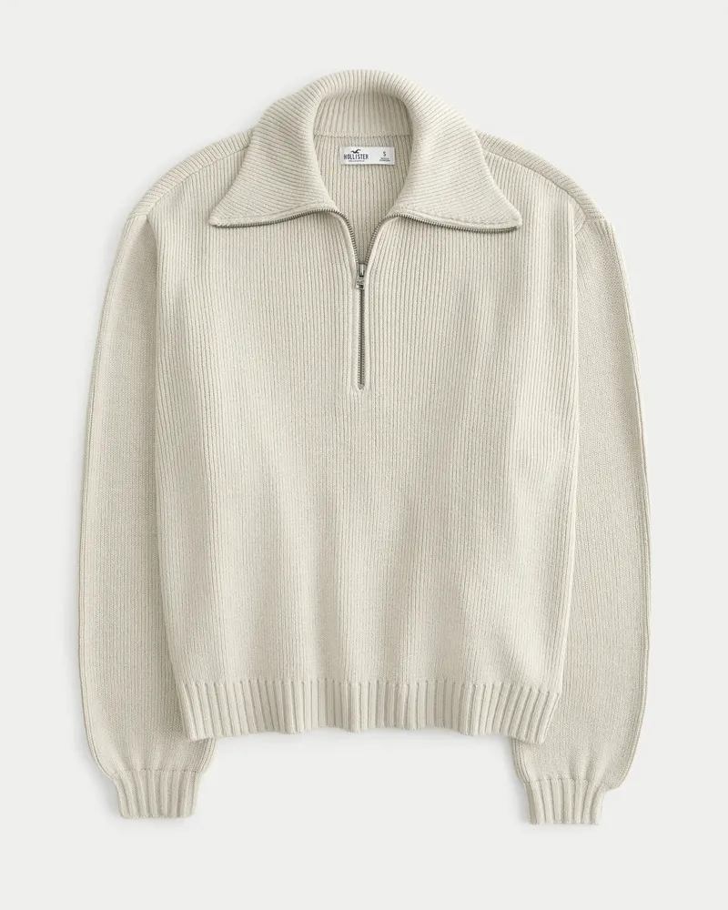Hollister online half zip