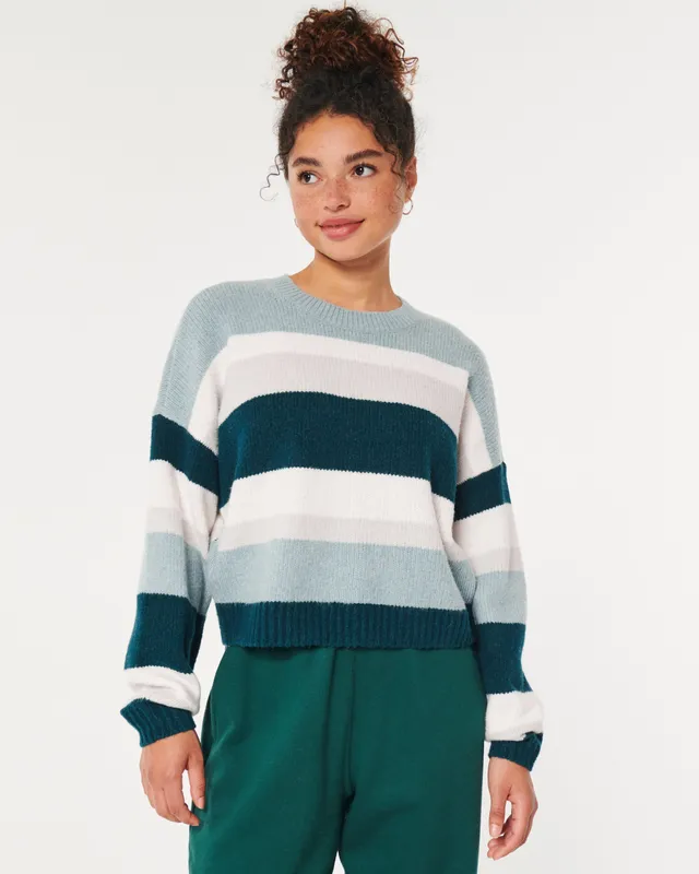 Hollister green clearance jumper