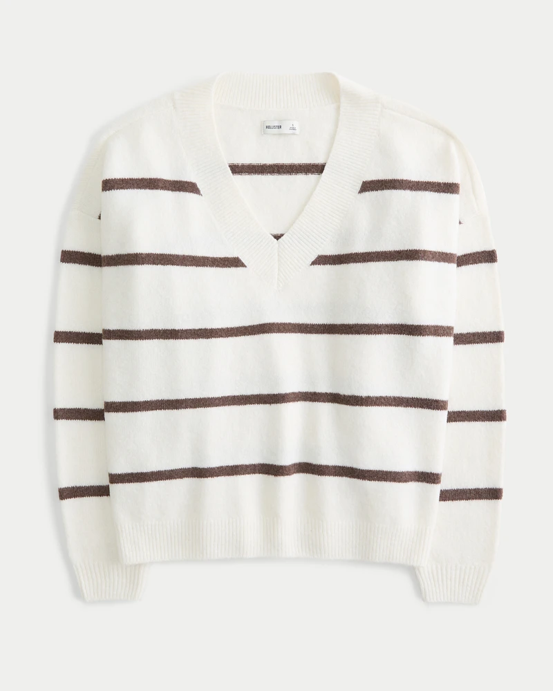 V neck sweater hollister sale