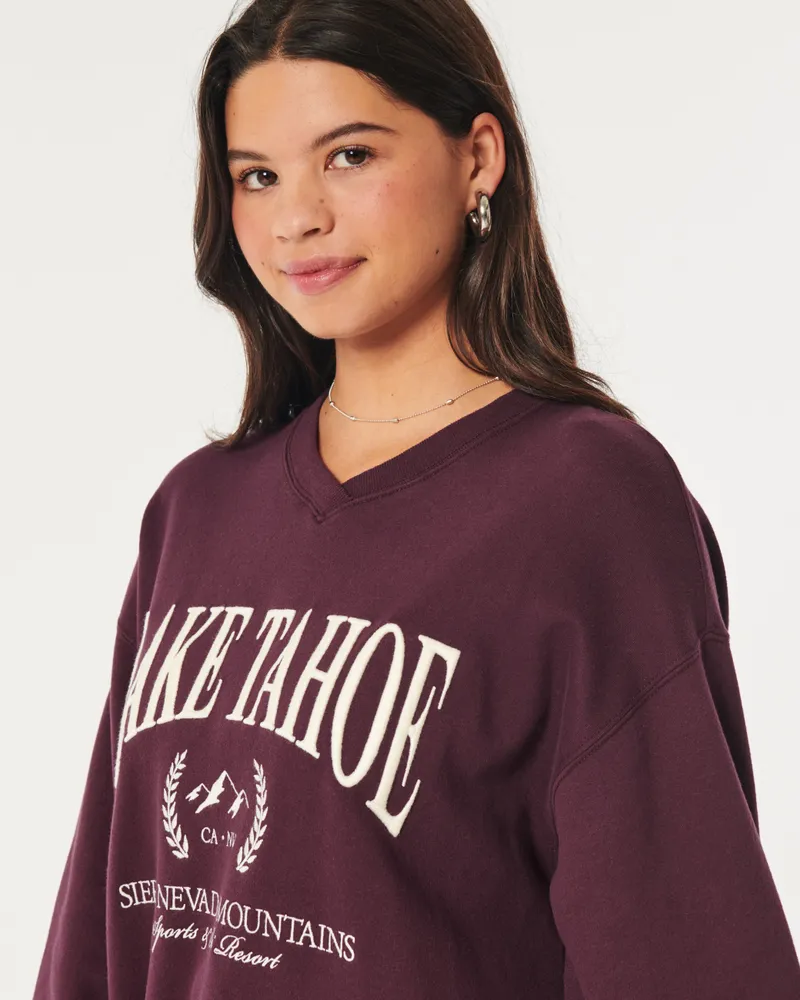 Hollister womens hotsell crew neck sweatshirt