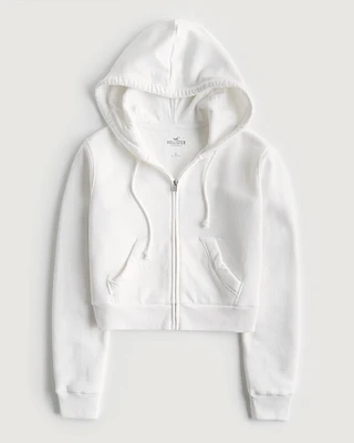 ホワイト（白）系 XL以上 Hollister Co.(ホリスター) パーカー