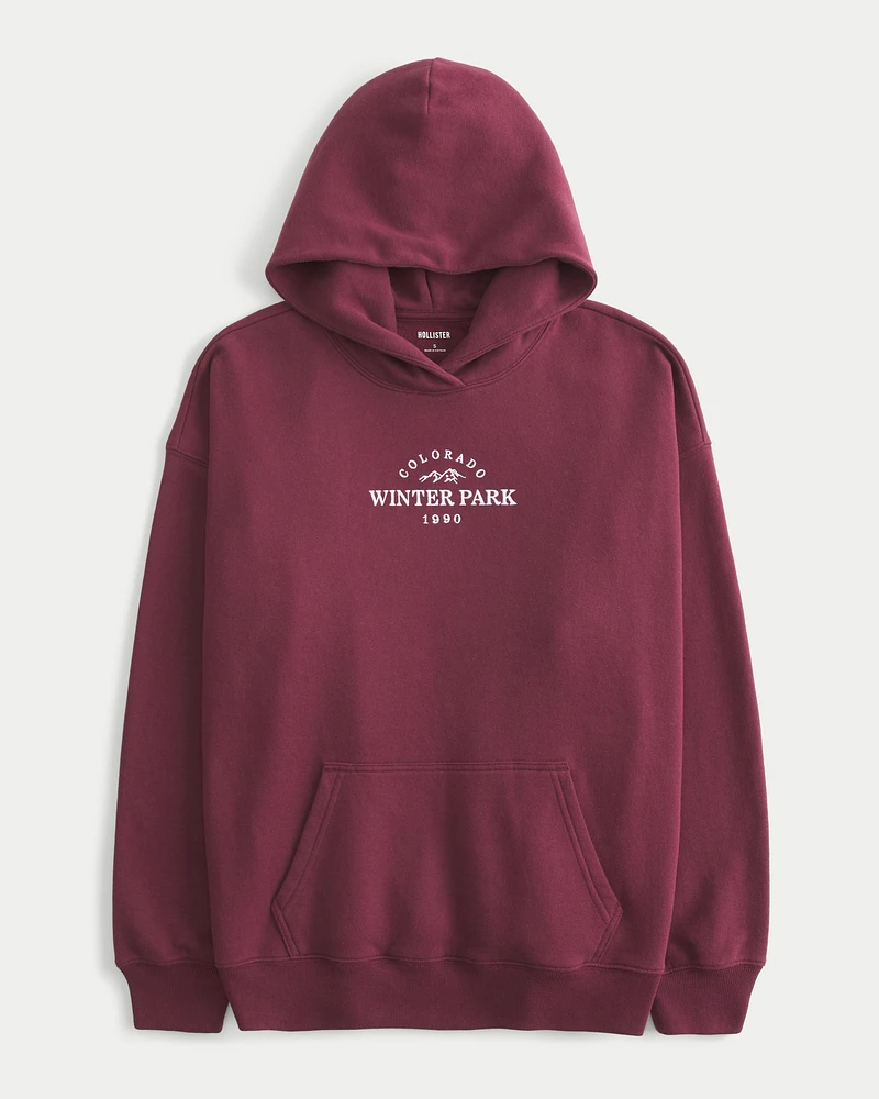 Oversized hollister hoodie new arrivals