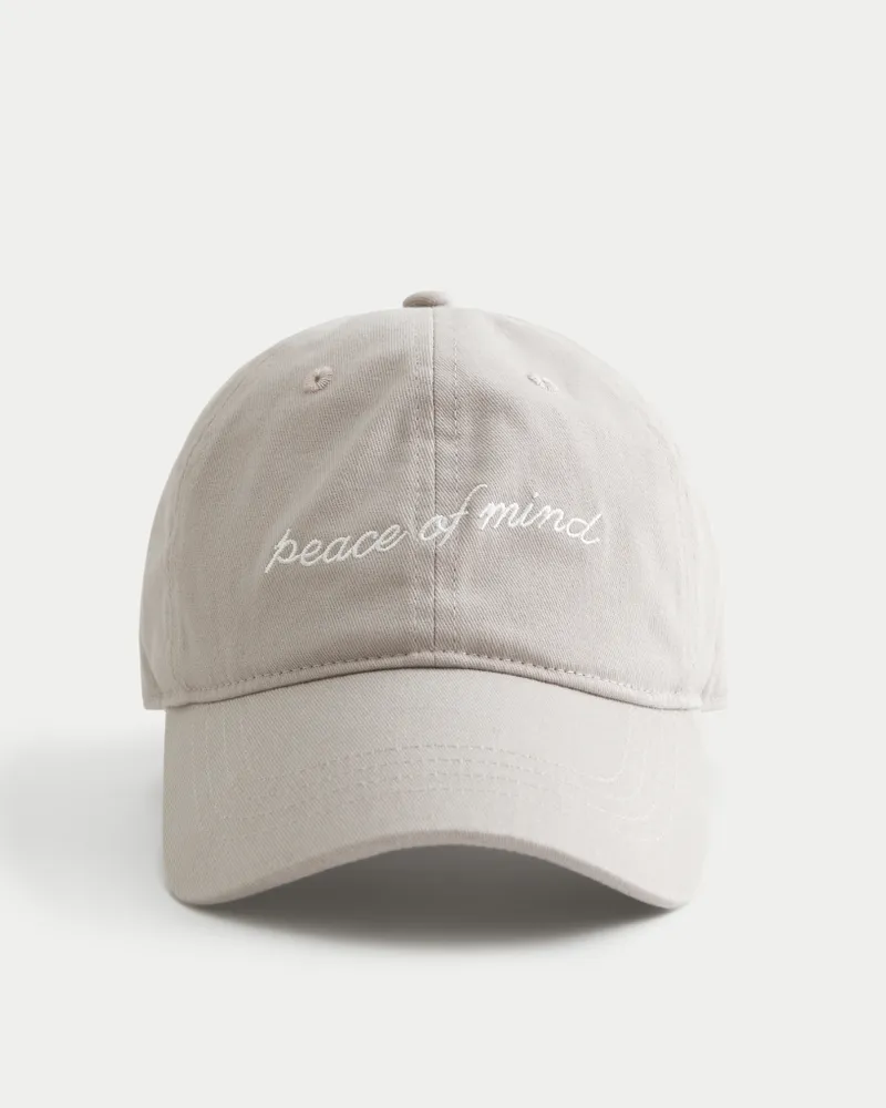 Hollister Peace of Mind Graphic Baseball Hat Hamilton Place
