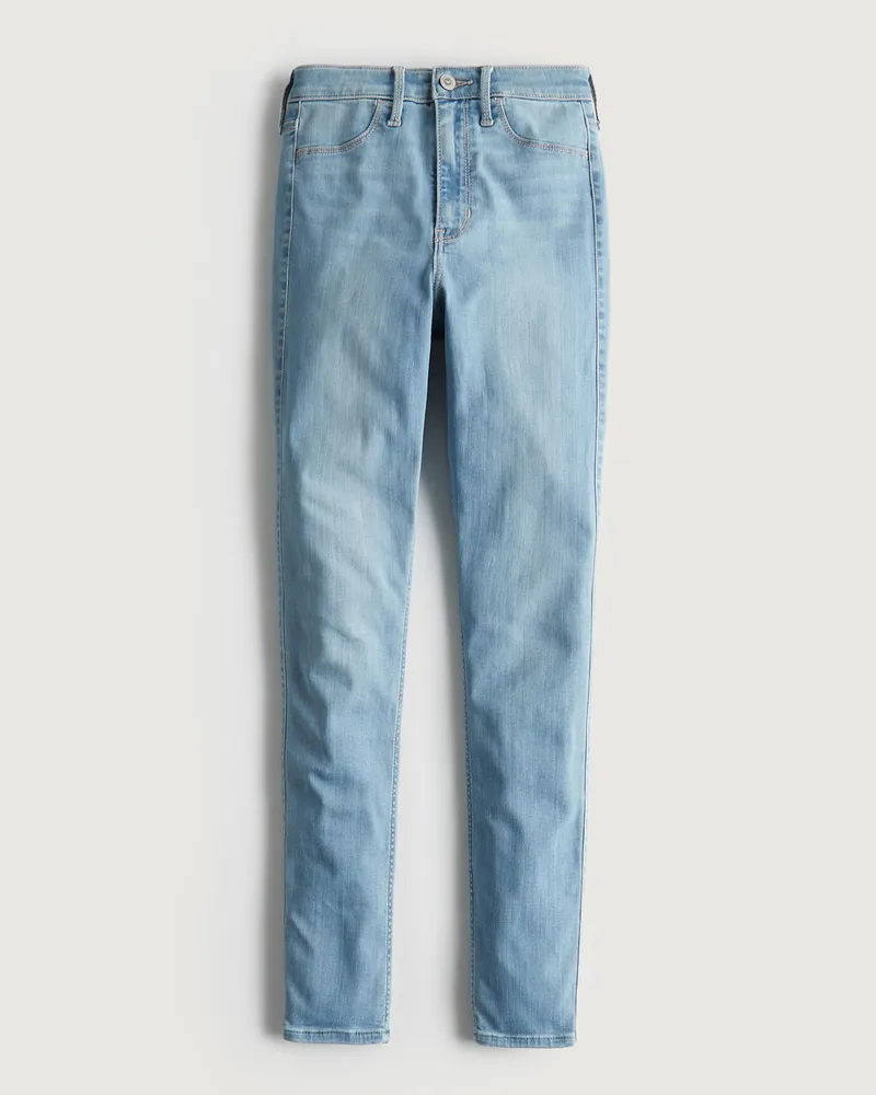 Hollister Ultra High Rise Light Wash Jean Leggings Hamilton Place