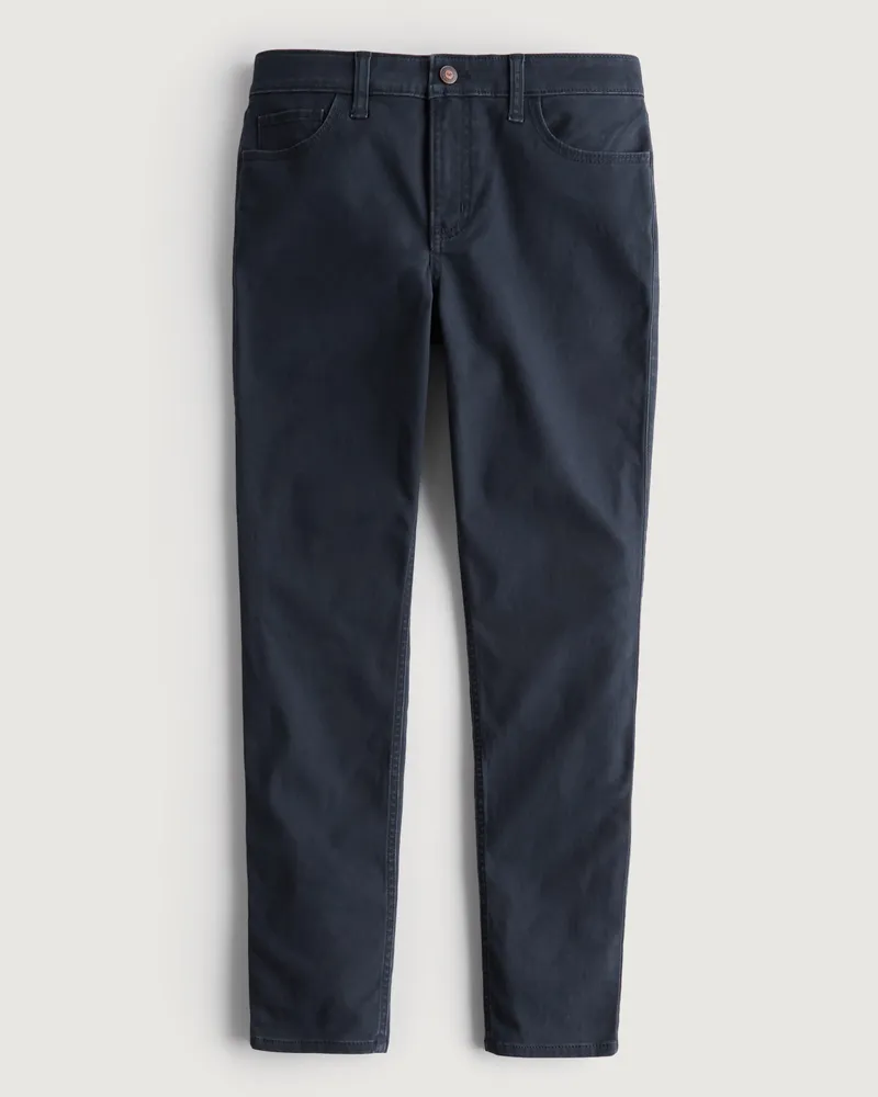 Hollister navy pants hot sale