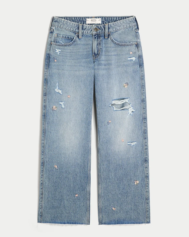 Zara TRF RIPPED BAGGY JEANS | Mall of America® Zara TRF RIPPED BAGGY JEANS | Mall of America®