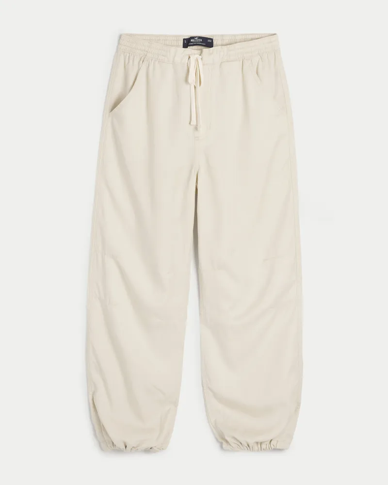 Hollister Adjustable Rise Extra Baggy Parachute Pants