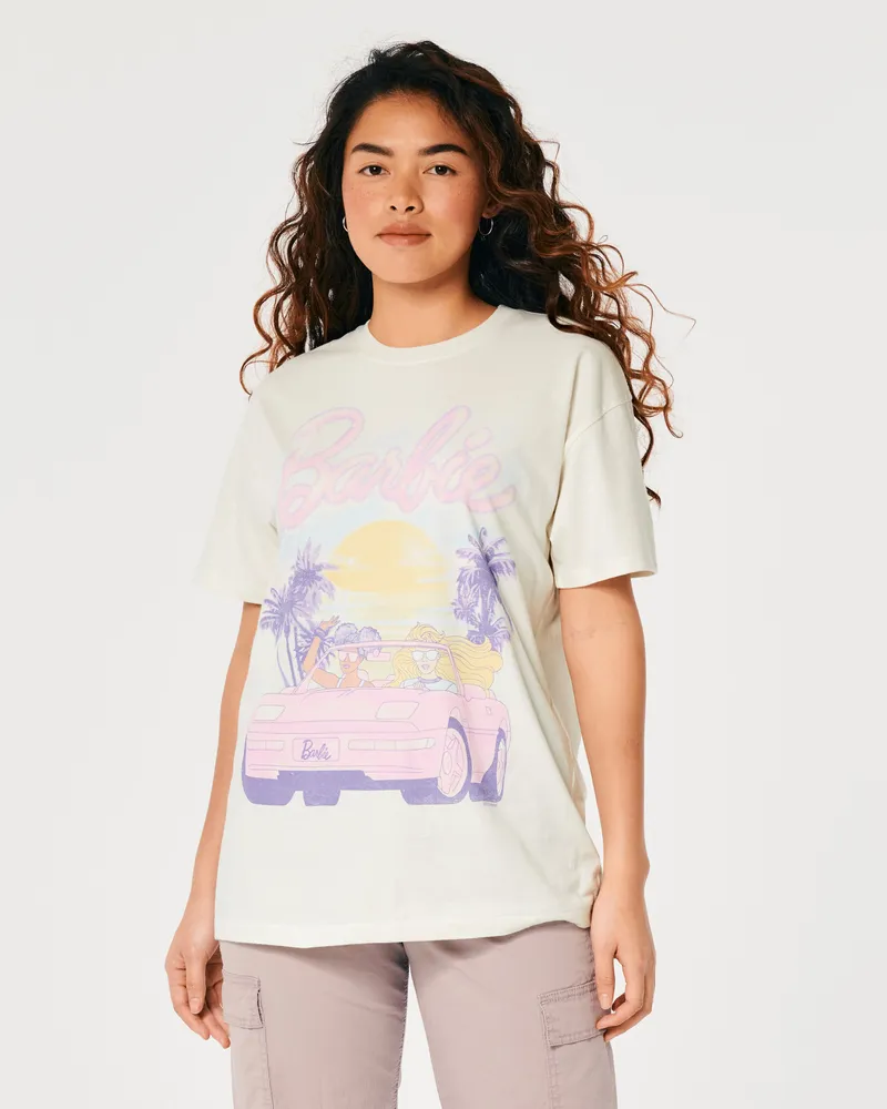Hollister Oversized Barbie Graphic Tee Bramalea City Centre