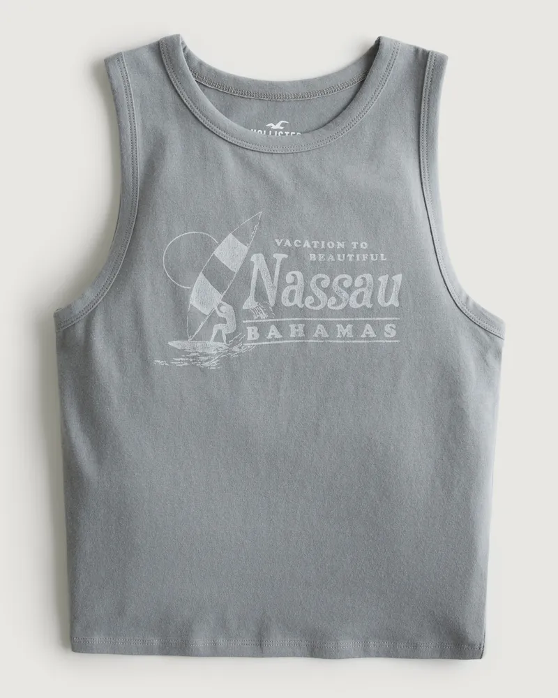 Hollister high neck tank hotsell