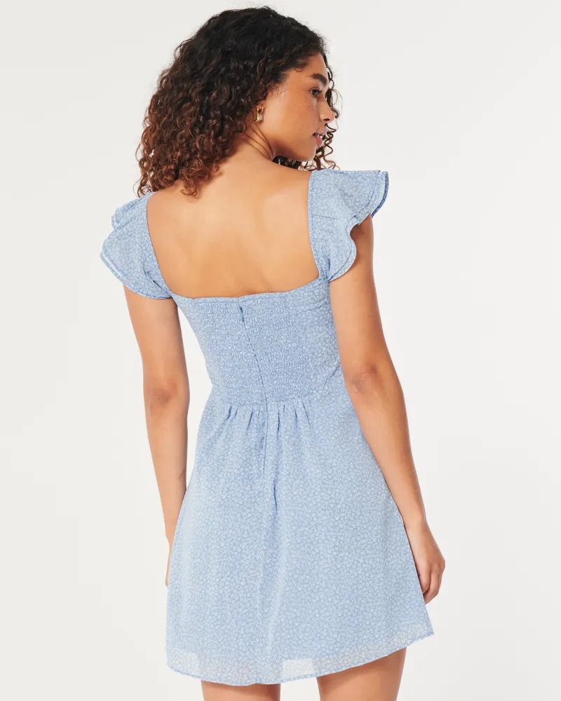 Hollister Off the Shoulder A Line Dress Mall of America