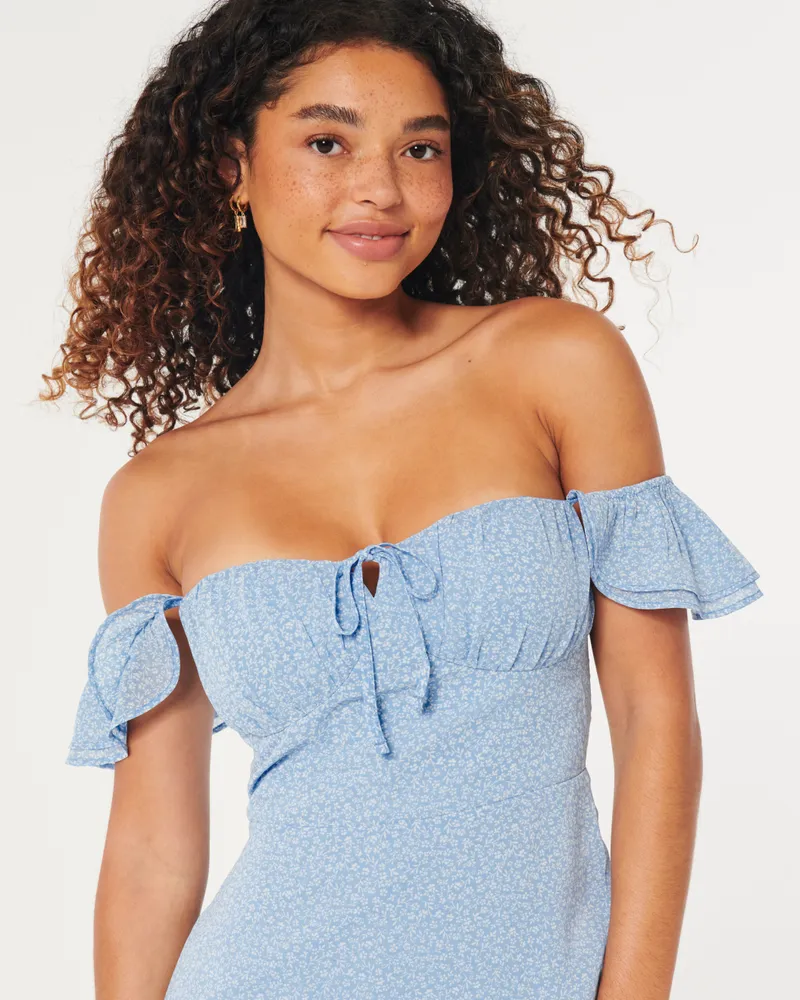 Hollister a line dress top