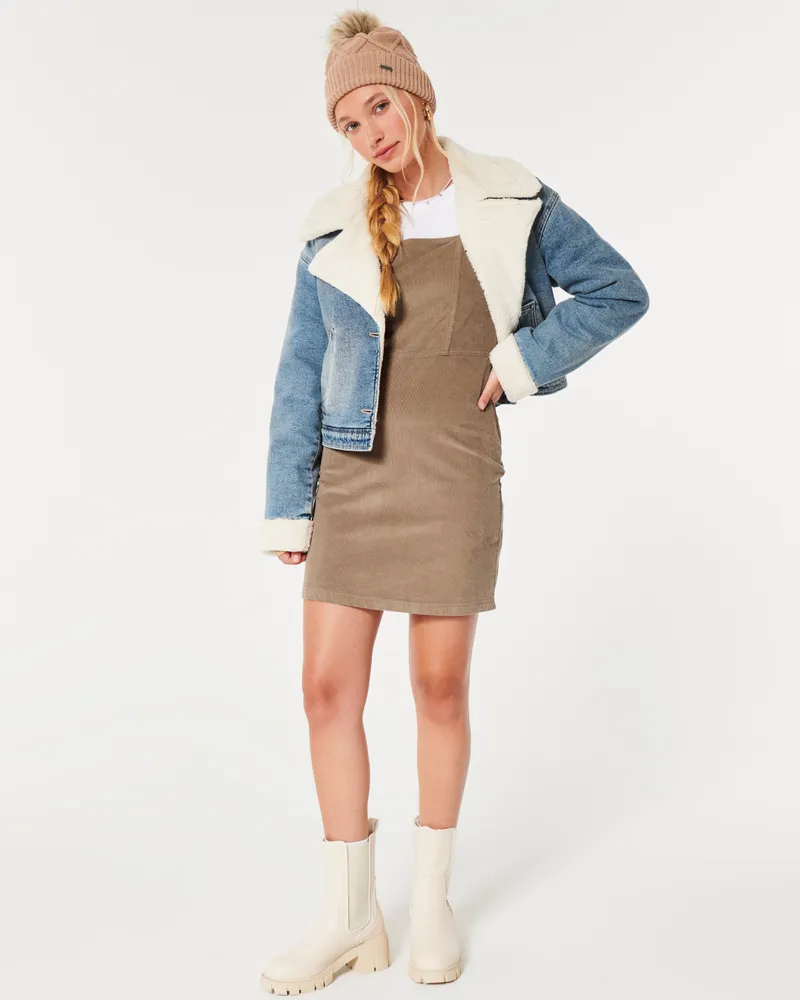 Hollister corduroy dress sale