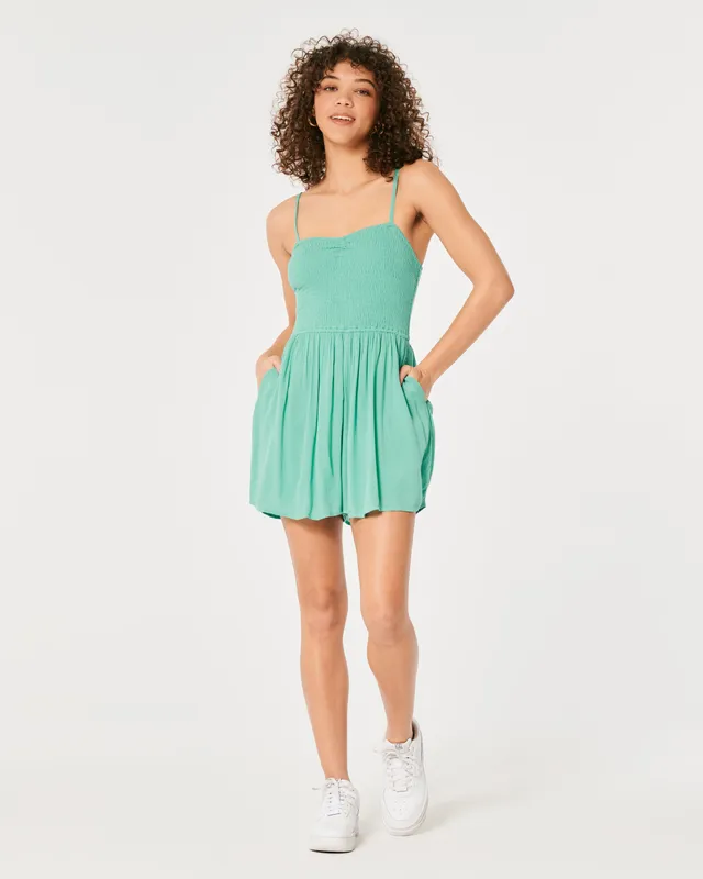 Hollister shop strapless romper