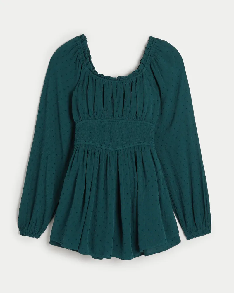 Hollister sale peasant top