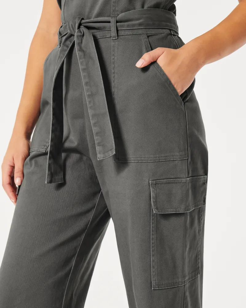 Hollister utility jumpsuit outlet