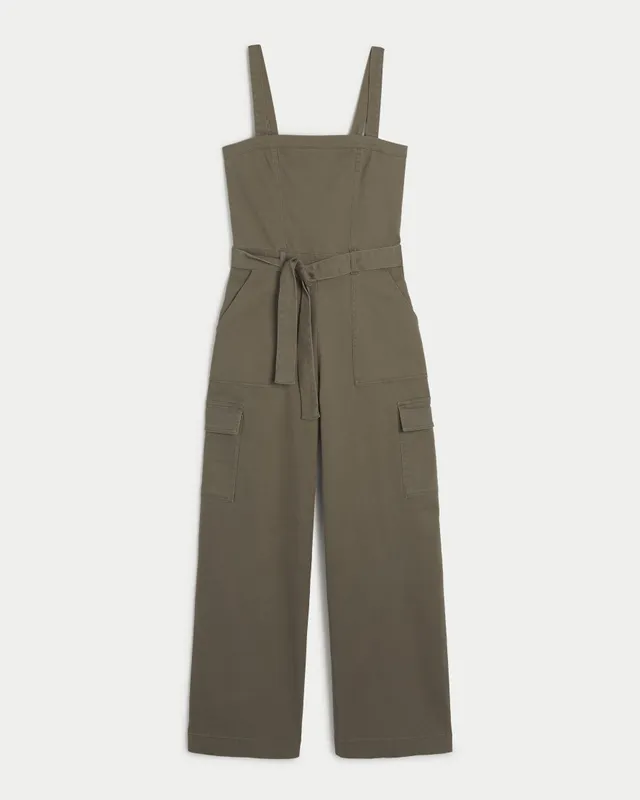 Utility jumpsuit hollister top